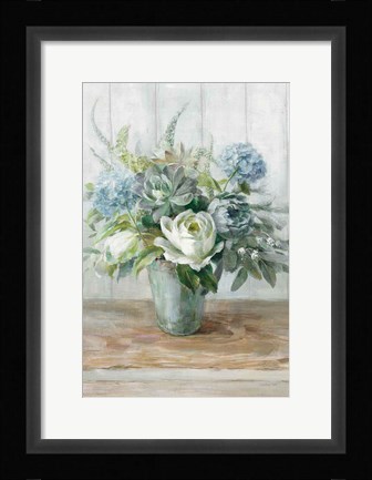 Framed Natural Elegance Bleached Crop Print