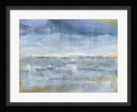 Framed Rain on the Horizon Print
