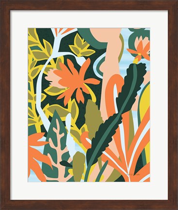 Framed Cactus Flower Print