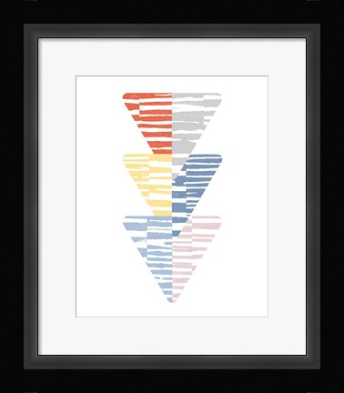 Framed Meditate III Bright Print