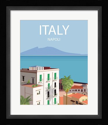 Framed Napoli Print