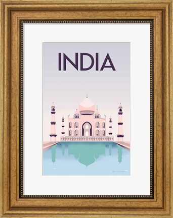 Framed India Print