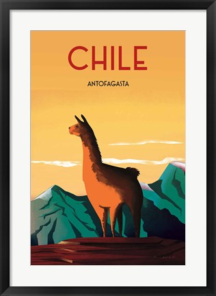 Framed Chile Print