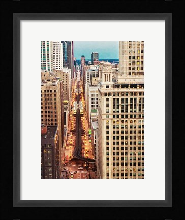Framed City View Print