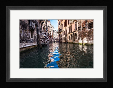 Framed Rivers of Venice Print