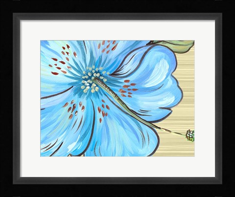 Framed Vibrant Tropical Bloom Print