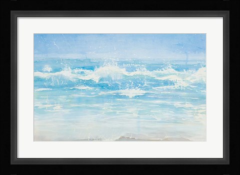Framed Atlantic Waves Print
