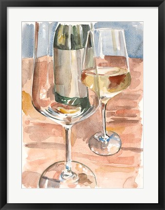 Framed Wine Series I Print