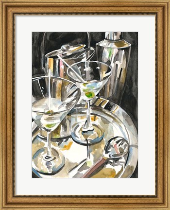 Framed Wine Series III Print