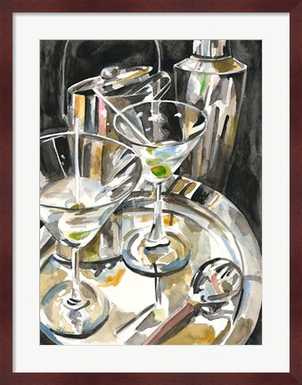 Framed Wine Series III Print