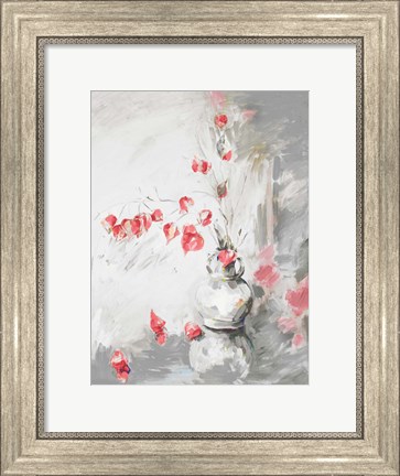 Framed Red Roses I Print