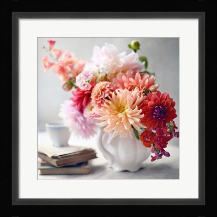 Framed Afternoon Tea Floral Print