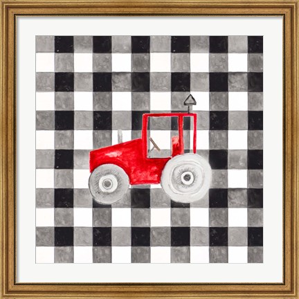Framed Fun Farm Icon II Print