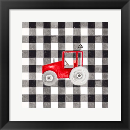 Framed Fun Farm Icon II Print