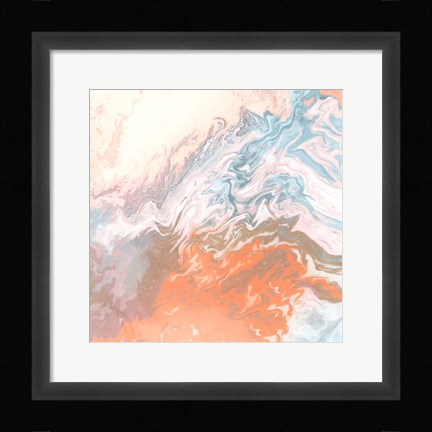 Framed Earthly Agate Print