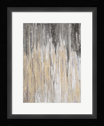 Framed Downtown Blizzard II Print