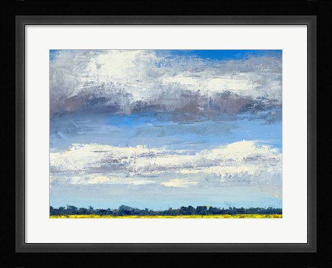 Framed Cloud Coverage Print