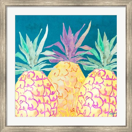 Framed Havana Pineapple Print