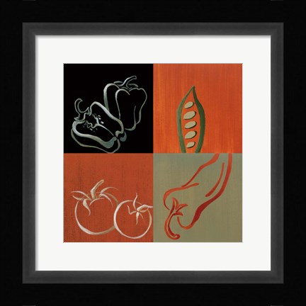 Framed Smorgasbord IV Print