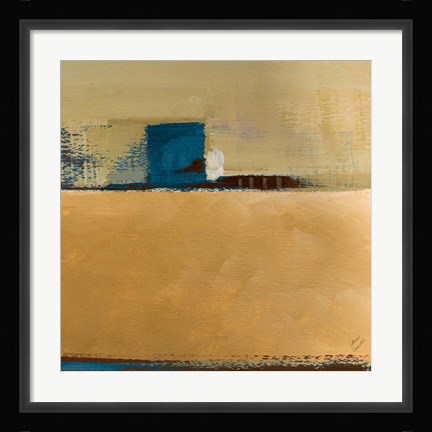 Framed Discovery Square I Print