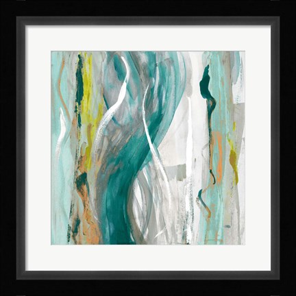 Framed Coastal Bossa Nova I Print