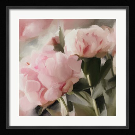 Framed Floral Arrangement II Print