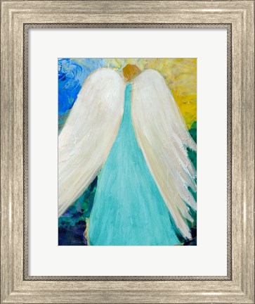 Framed Dreams and Angel Wings Print