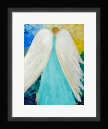 Framed Dreams and Angel Wings Print