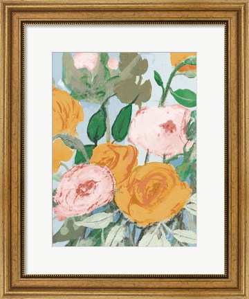 Framed Summer Roses Print