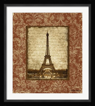 Framed J'aime Paris I Print