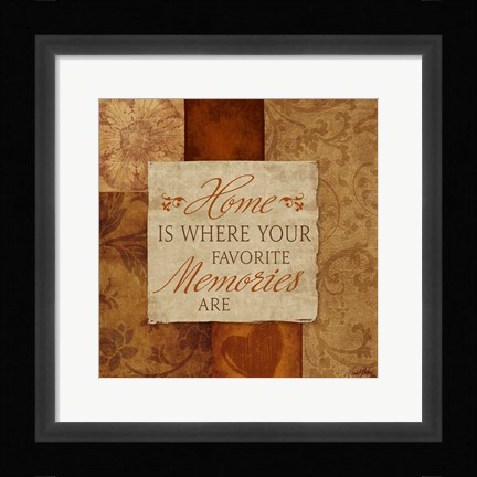 Framed Favorite Memories Print