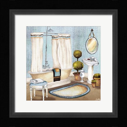 Framed Master Bath II Print
