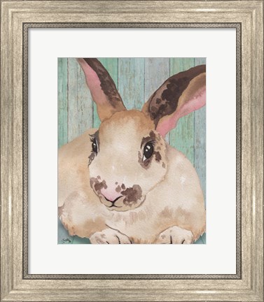 Framed Bunny IV Print