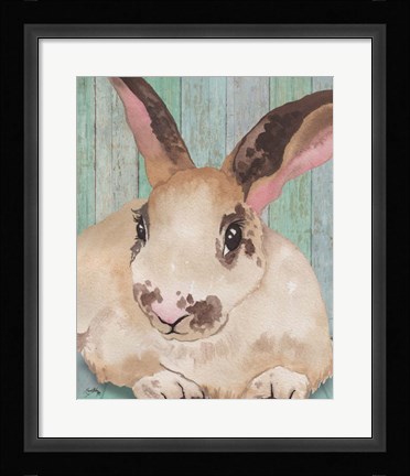 Framed Bunny IV Print