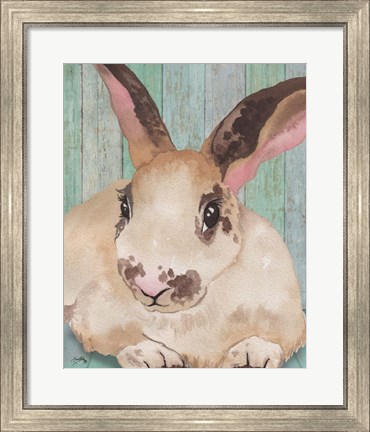 Framed Bunny IV Print