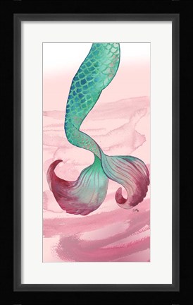Framed Mermaid Tail Print