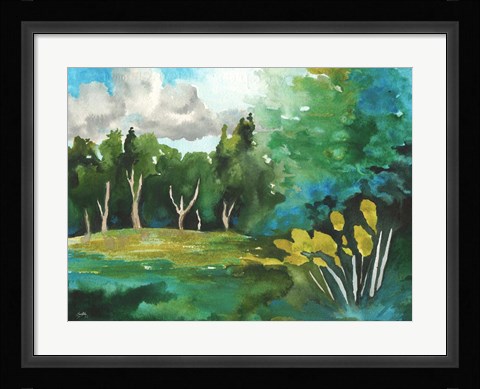 Framed Small Village II Print