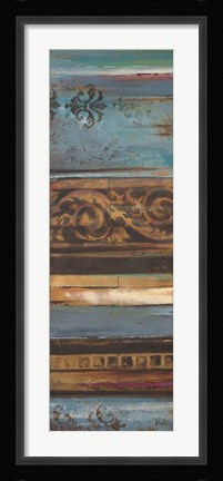 Framed Eclecticism on Blue Print