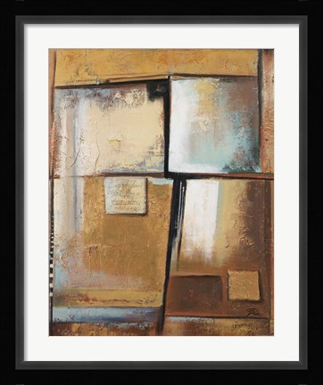 Framed Abstract I Print