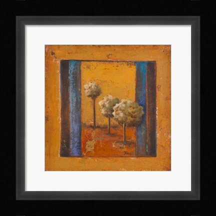 Framed Lonely Trees II Print