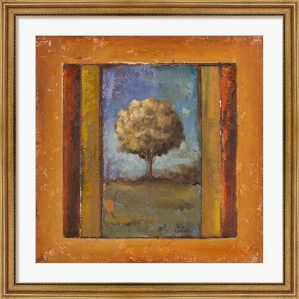 Framed Lonely Trees IV Print
