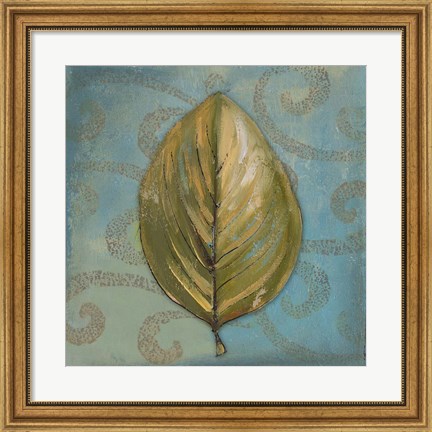 Framed Swift Leaf I Print