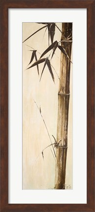Framed Sepia Guadua Bamboo II Print