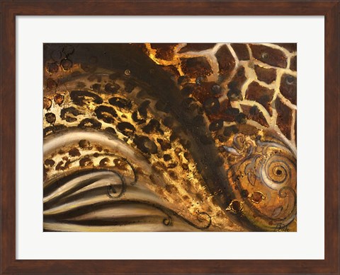 Framed African Touch II Print