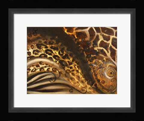 Framed African Touch II Print