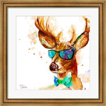 Framed Cool Deer Print
