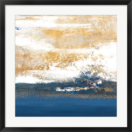 Framed Unpredictable Sea Print