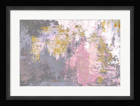 Framed Pink Magic Abstract Print