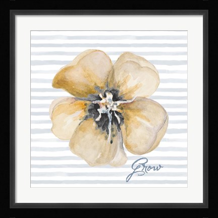 Framed Blossom and Grow II Print