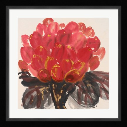 Framed Clover I Print